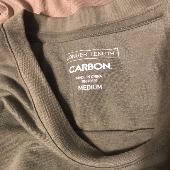 Carbon Shirts Carbon Longer Length Tshirt Poshmark